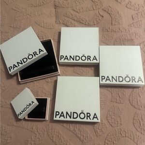 Pandora Elegant White Jewelry Box Collection